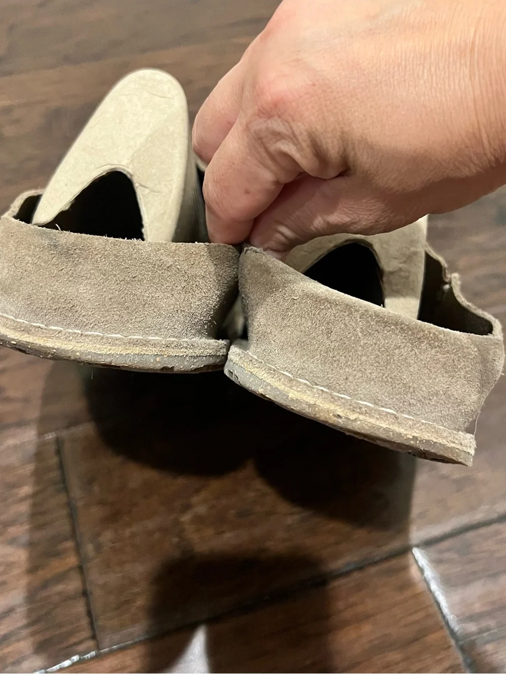 Birkenstock Men's Slip-On Suede Clogs in Brown